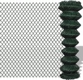 Gaashek 1,5x15 m gegalvaniseerd staal groen