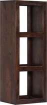 Wandkast 40x30x110 cm massief acaciahout