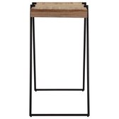 Bartafel 120x55x107 cm gerecycled teakhout