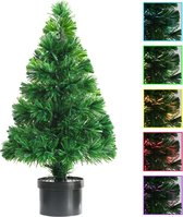 Kunstkerstboom glasvezel 64 cm groen