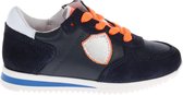 Pinocchio P1878 Sneakers Blauw Oranje - Maat 23