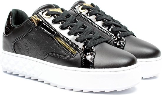 Zwarte GUESS Lage sneakers FIGGI | Omoda