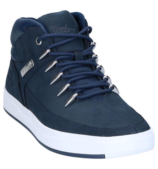Timberland Davis Square Hiker sneakers blauw - Maat 46 | bol.com