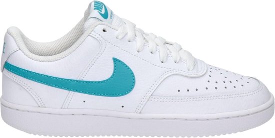 Nike Court vision low dames sneaker - Wit blauw - Maat 40 | Bestel nu!