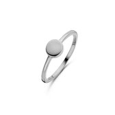 New Bling Zilveren Ring 9NB 0279 52 - Maat 52 - Rond - 5 mm - Zilverkleurig