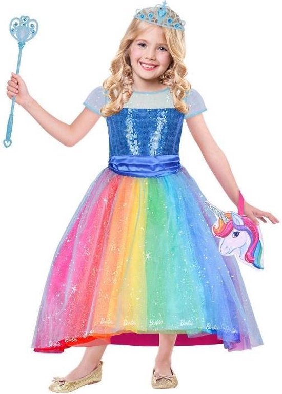 Costume Amscan Barbie Rainbow Cove Filles 3-5 Ans 4 pièces | bol.com