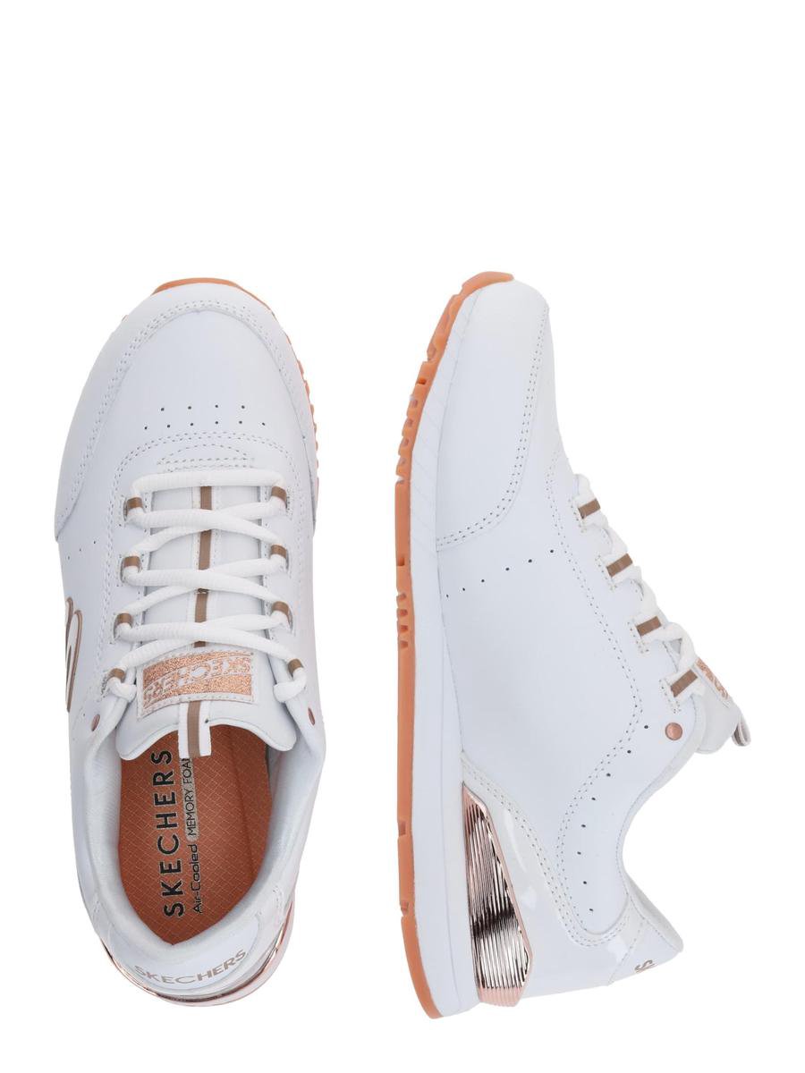 Skechers dames sneaker - Wit - Maat 41 | bol.com