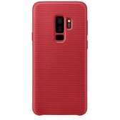 Samsung Hyperknit Katoen Backcover Hoesje - Geschikt voor Samsung Galaxy S9 Plus - Rood