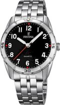 Festina F16907/3 Junior - Horloge- Staal - Zilverkleurig - 32.6 mm