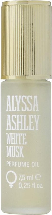 Geslagen vrachtwagen injecteren zuiger Alyssa Ashley White Musk Parfum olie 7.5 ml | bol.com