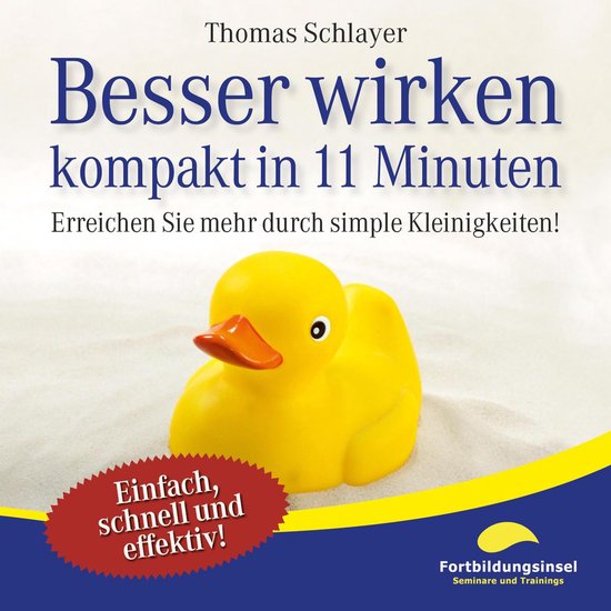 Besser wirken - kompakt in 11 Minuten - cover