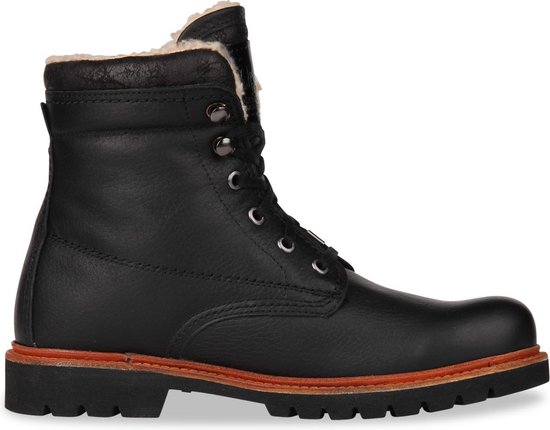 Panama Jack - Dames Veterschoenen Panama Aviator B4 Napa Grass Negro - Zwart  - Maat 36 | bol.com