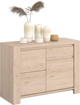 Parisot - Dressoir - Bruin - 121x48x85 cm