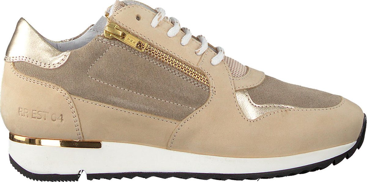 Red-Rag 74402 Lage sneakers Leren Sneaker Dames Goud - Schoenen.nl