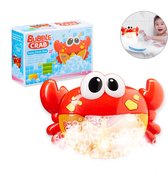 Relaxdays badspeelgoed krab - waterspeelgoed - Bubble Crab - bellenblaas - bellenblazer