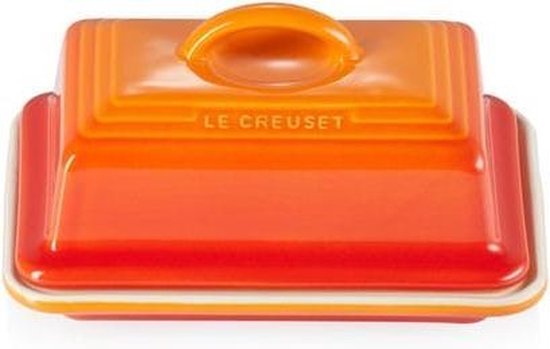 Verfrissend Wees Integraal Le Creuset® - Botervloot - Vaatwasserbestendig - Vriezerbestendig -  Aardewerk - Oranjerood | bol.com
