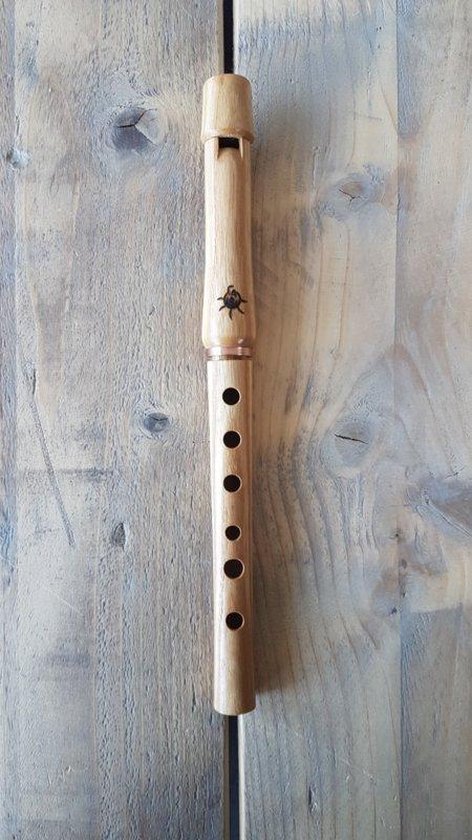 Foto: Harmonyflute whistle d c of bb essenhout stembaar d