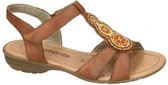 Remonte -Dames -  cognac/caramel - sandalen - maat 37