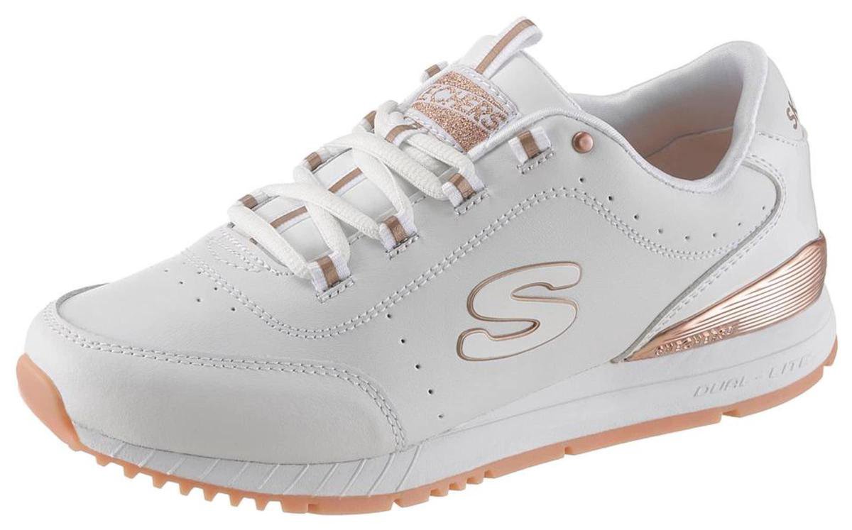 Skechers dames sneaker - Wit - Maat 41 | bol.com