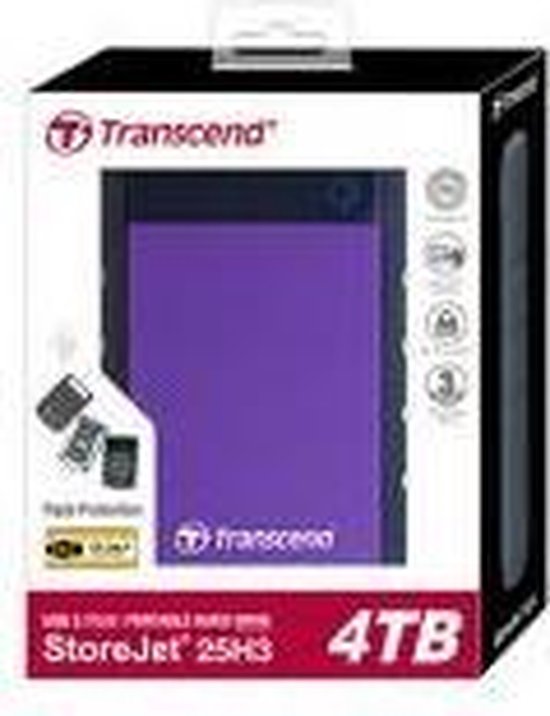 Transcend StoreJet 25H3 Rugged - Externe harde schijf - 2 TB van Merkloos — afbeelding 5