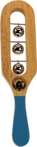 Rattlesnake Bellen Rammelaar Hout Turqoise 23 Cm