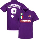 Fiorentina Batistuta 9 Team Polo - Paars - XL