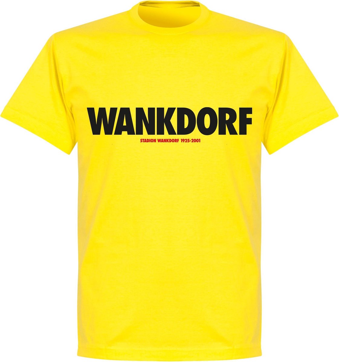 1122x1200.jpg Wankdorf T-shirt - Geel - M - Afbeelding 1