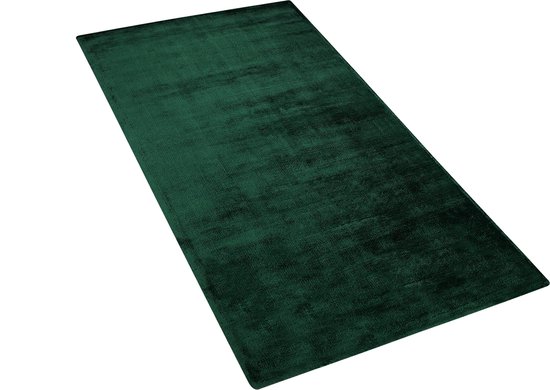 GESI II - Laagpolig vloerkleed - Groen - 80 x 150 cm - Viscose