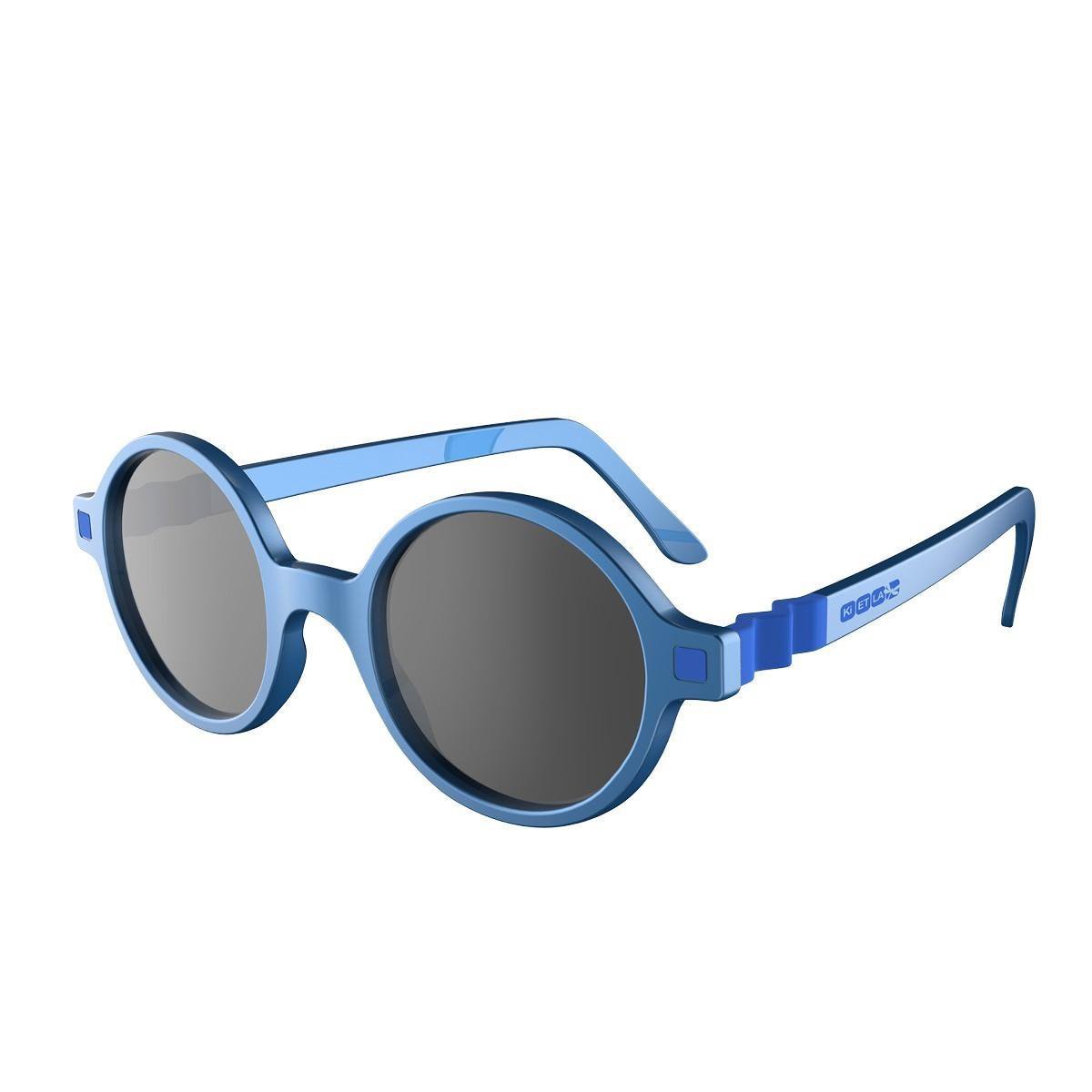 Ki Et La - UV-zonnebril kind - RoZZ - Blauw - maat Onesize (9-12yrs)