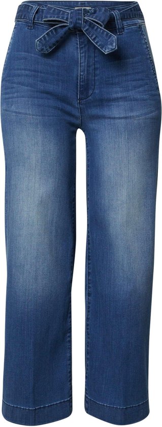Tom Tailor bandplooi jeans Blauw Denim-29 | bol.com