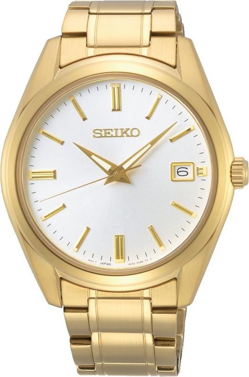 Seiko New Link SUR314P1 Heren Horloge - 40 mm