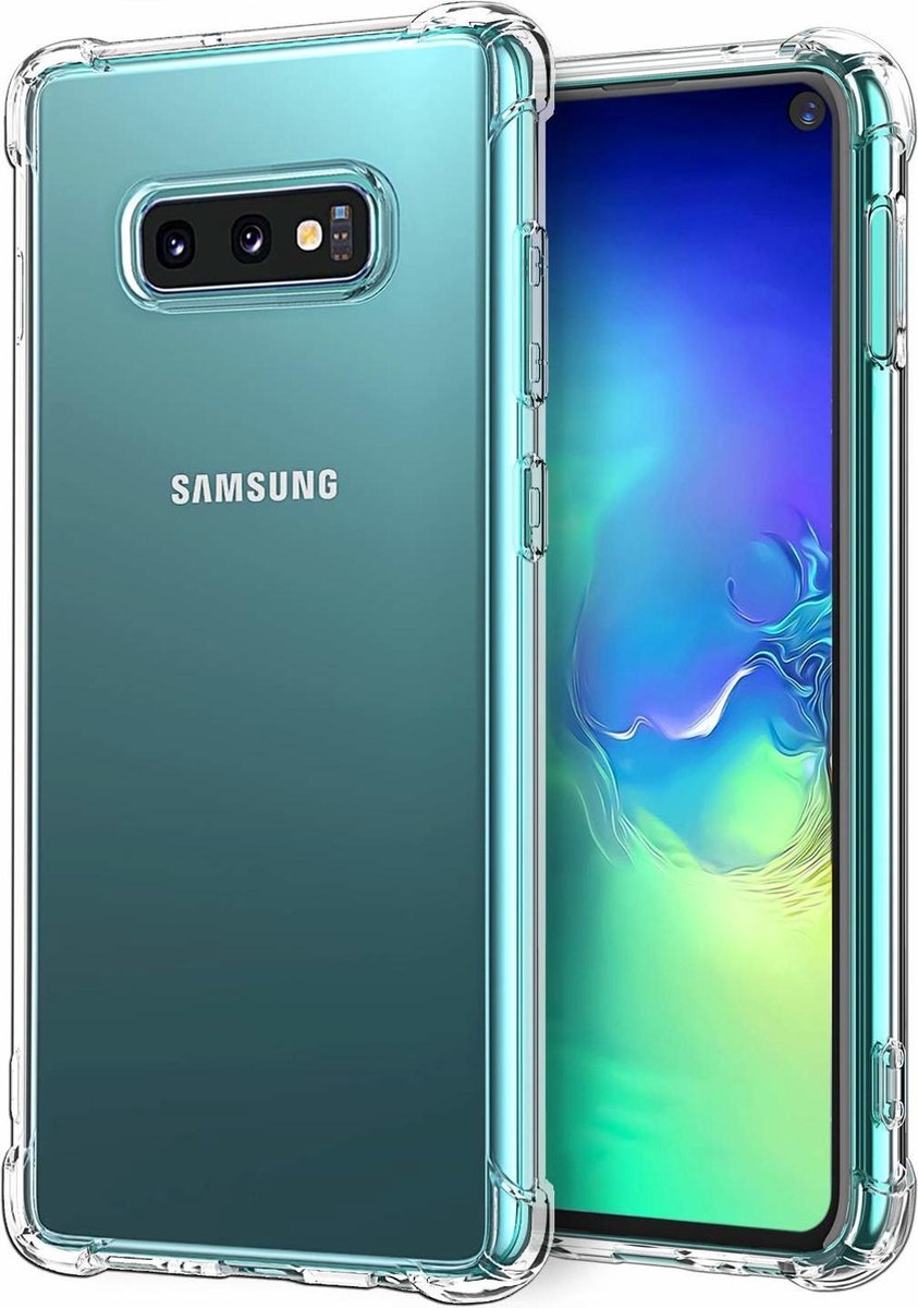 Samsung Galaxy S10e hoes - Anti-Shock TPU Back Cover - Transparant