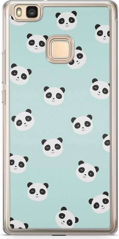 Huawei P9 Lite siliconen - Panda print | bol.com