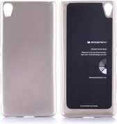 Siliconen TPU hoes voor Sony Xperia XA - Goud