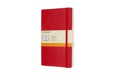 Moleskine Classic Notitieboek - Large - Softcover - Gelinieerd - Rood