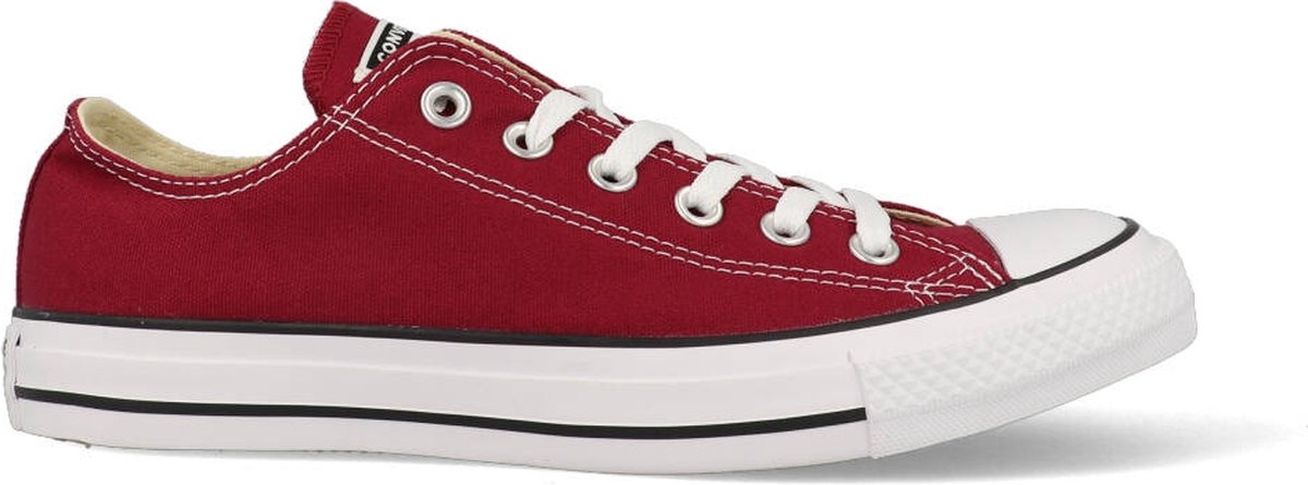 solo Ewell perzik Converse All Star OX - Sneakers - Unisex - Maat 35 - Bordeaux Rood | bol.com