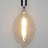 LED lamp gloeidraad ovaal 18 cm amber
