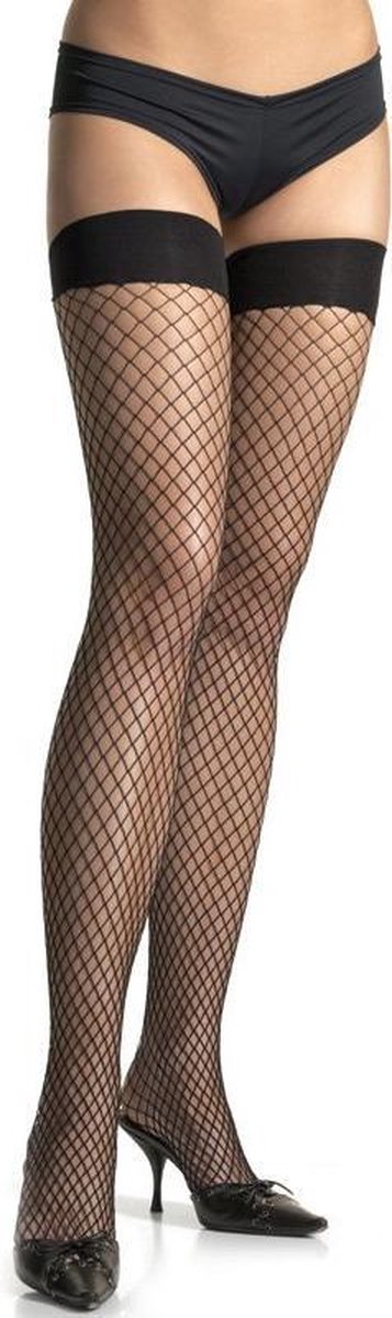 Fishnet Thigh Highs