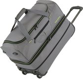 Travelite Basics Wheeled Duffle 55cm Expandable Grey/Green