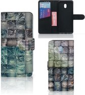 Wallet Case met Pasjes Xiaomi Redmi 8A Spijkerbroeken