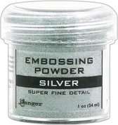 Ranger Embossing Powder 34ml - super fine silver