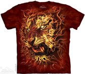T-shirt Fire Tiger