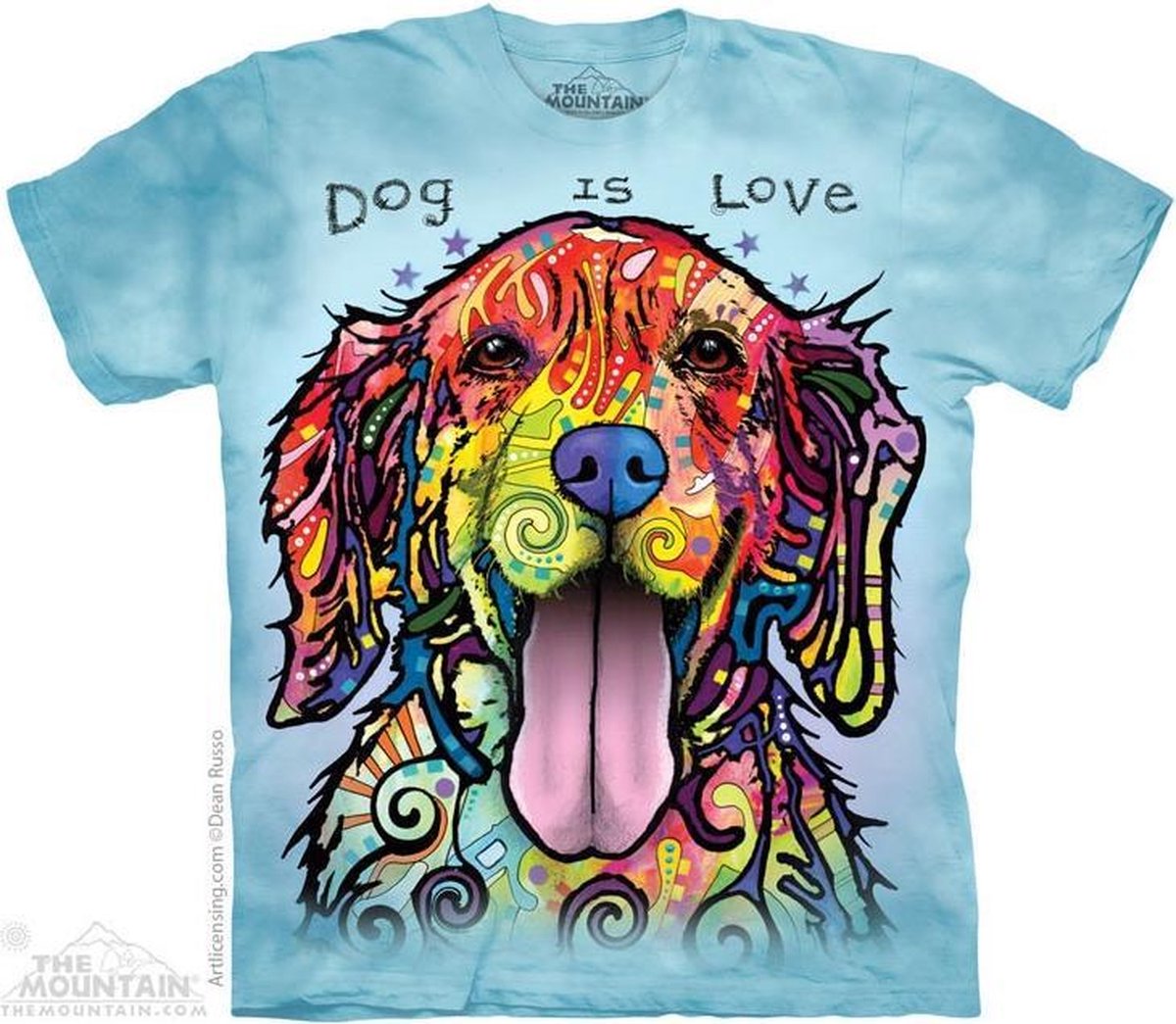 T-shirt Dog Is Love M