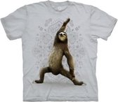The Mountain Adult Unisex T-Shirt - Warrior Sloth - Gray