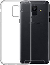 Hoesje CoolSkin3T TPU Case voor Samsung J6 Plus Transparant Wit