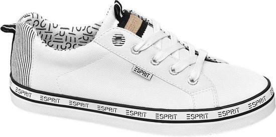 Esprit Dames Witte sneaker - Maat 36 | bol.com