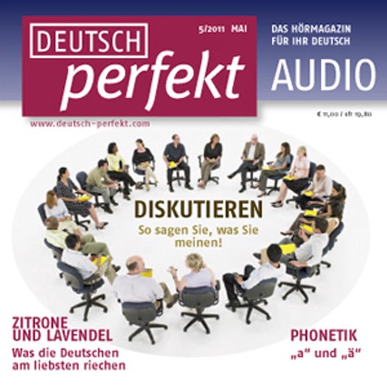 Deutsch lernen Audio - Diskutieren - cover