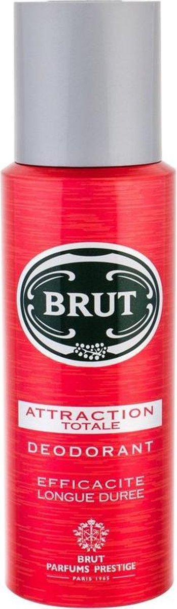 Brut Deospray – Attraction Totale, 200 ml - 6 stuks