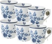 Laura Ashley Minimokken China Rose (Set 6 stuks)