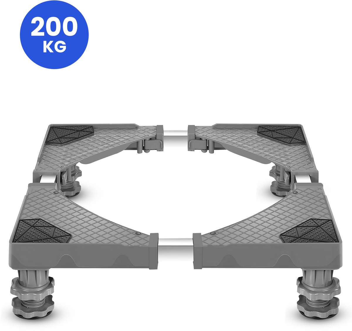 VanDijck Wasmachine Verhoger - 4 Poten - Verstelbaar 40-67 cm - Max 200 kg